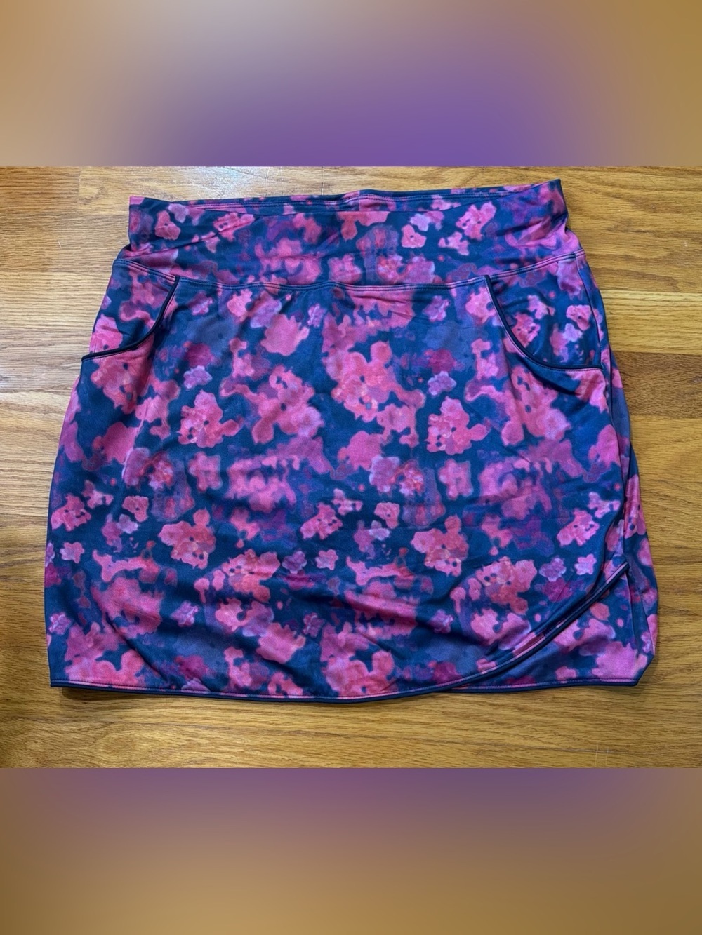 Ahead performance skort blue and pink size medium golf, tennis medium length